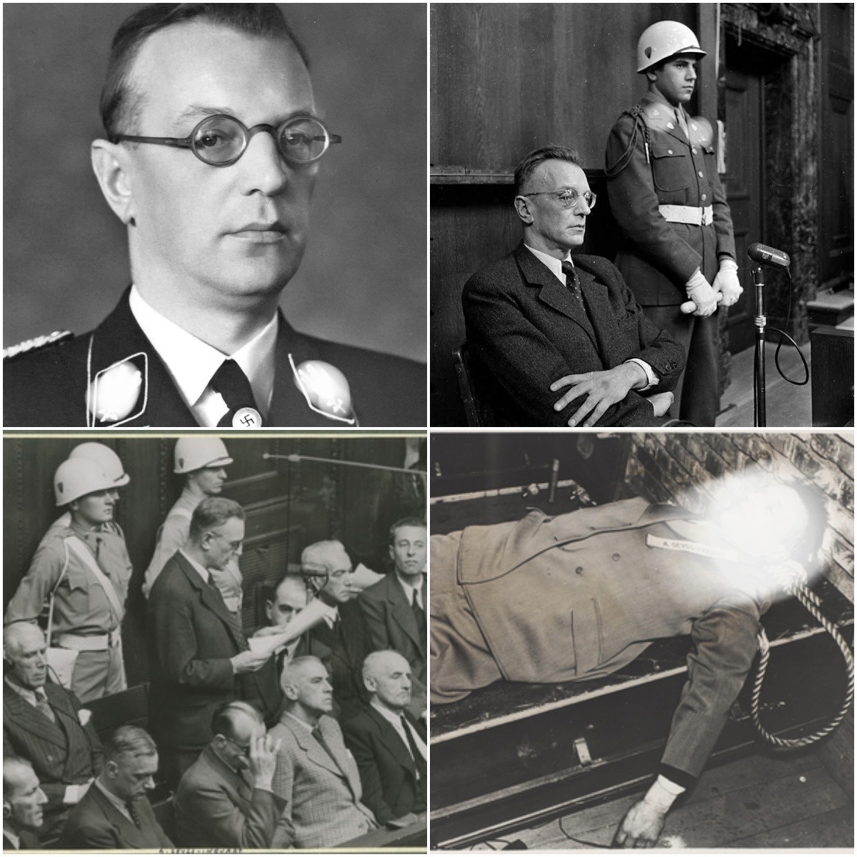 JENSEITS DES URTEILS VON DEN HAAG: Die eisige Ruhe und der letzte trotzige Schrei von Arthur Seyss-Inquart – dem Architekten der Vernichtung der Niederlande, der Hunderttausende in den Tod schickte und um 2:45 Uhr durch die Falltür des Galgens stürzte.H - BuzzDay