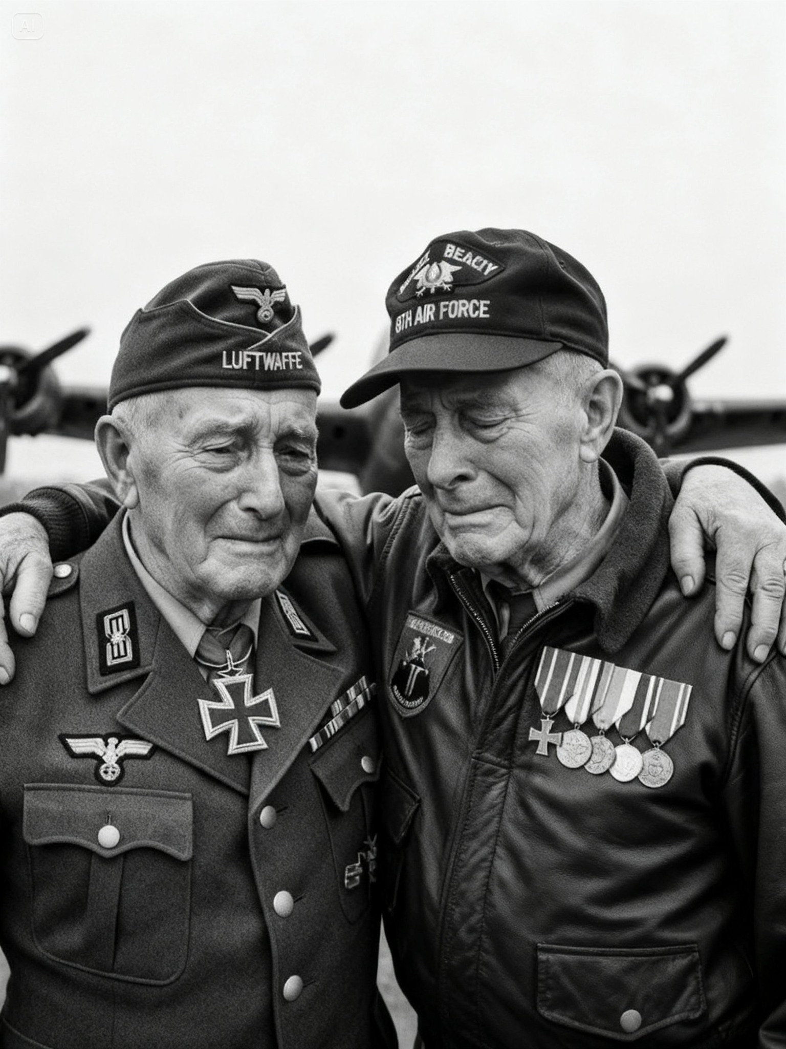 Quando un asso tedesco salvò nove americani — e uno divenne suo fratello per la vita. hyn - BuzzDay