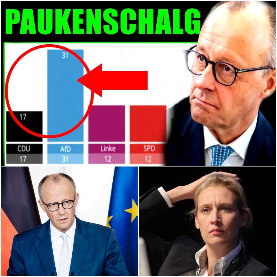 Politisches Erdbeben in Berlin: Der historische Umfrage-Schock, der Friedrich Merz stürzen könnte . hyn - BuzzDay