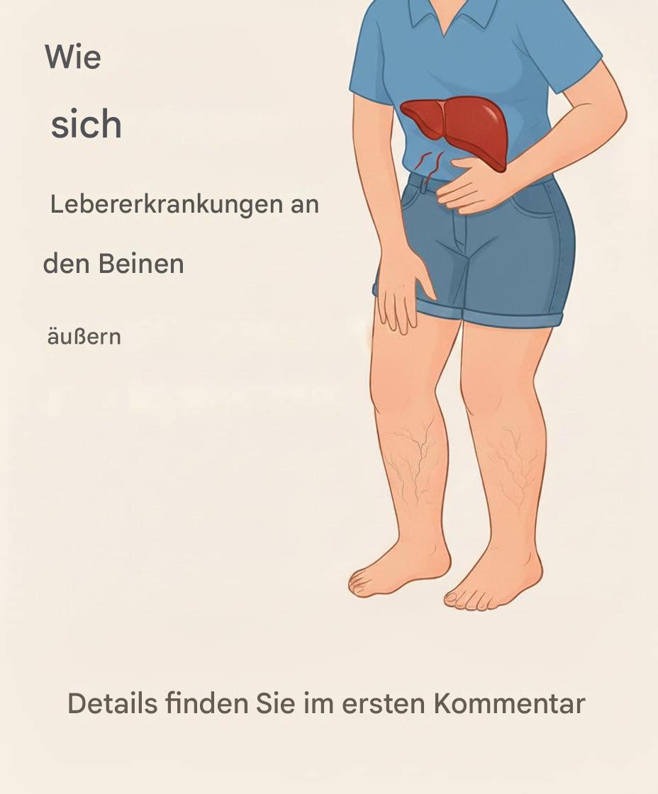 Ihre Beine schreien um Hilfe: 5 Warnzeichen Ihrer Leber - BuzzDay