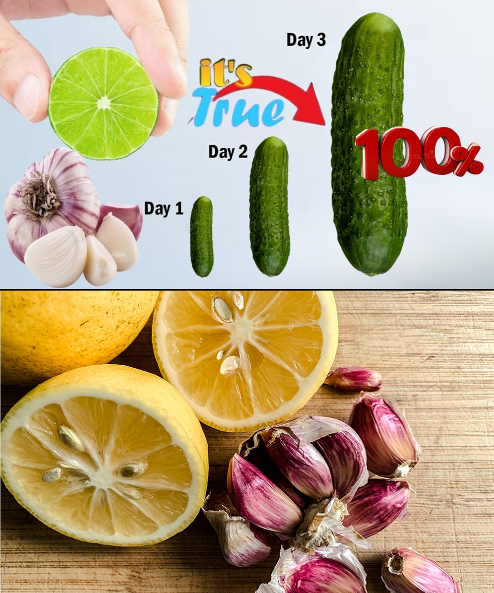 The Secret Combo Every Husband Swears By: Garlic, Lemon & Cucumber Power Drink. HYN - BuzzDay