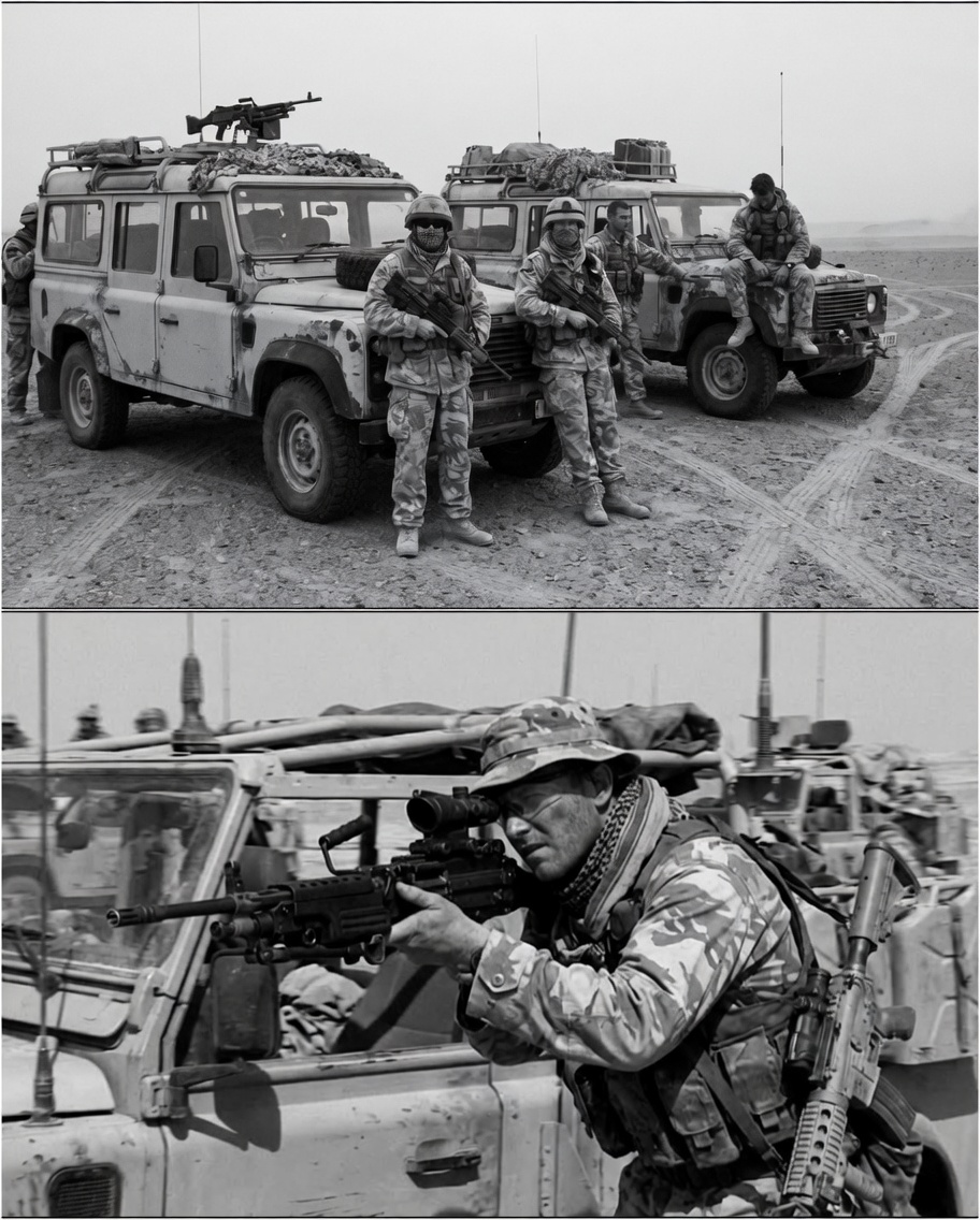 Belli quei Land Rover arrugginiti”, dissero. Il SAS arrivò all’obiettivo prima che gli americani lasciassero la base. hyn - BuzzDay