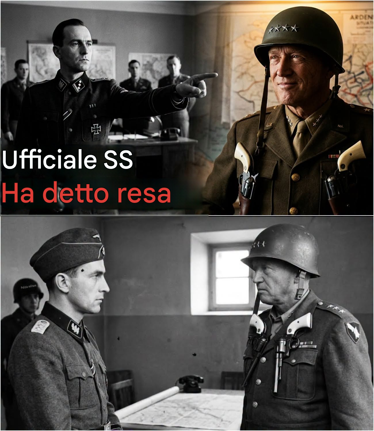 Il giorno in cui un ufficiale delle SS disse a Patton di arrendersi nel suo quartier generale. hyn - BuzzDay