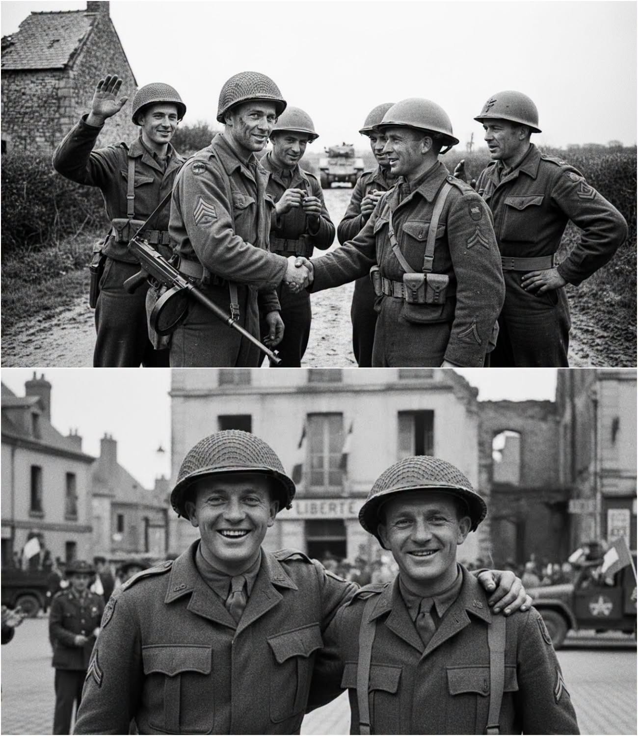 Cosa dissero le truppe americane quando videro le truppe britanniche durante lo sbarco in Normandia. hyn - BuzzDay