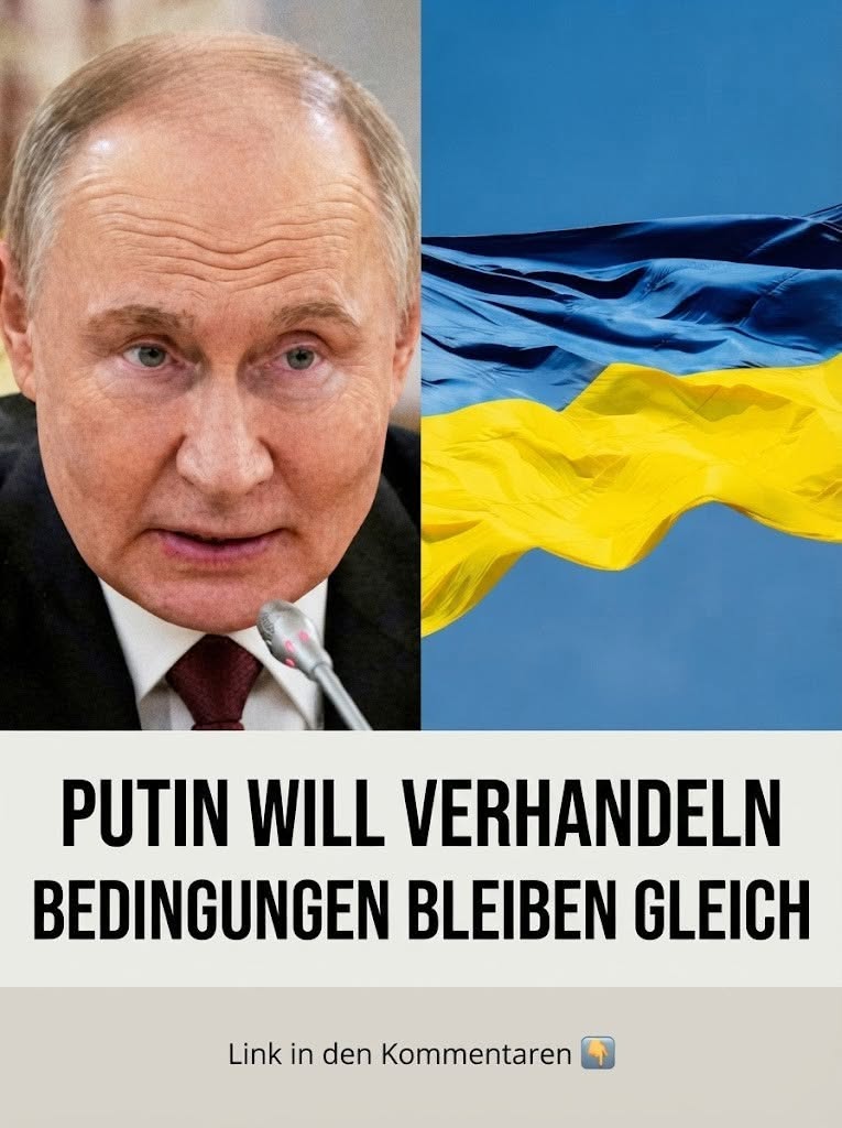 Ändert Putin seinen Ton? Neue Aussagen zu Verhandlungen sorgen für Spekulationen.H - BuzzDay