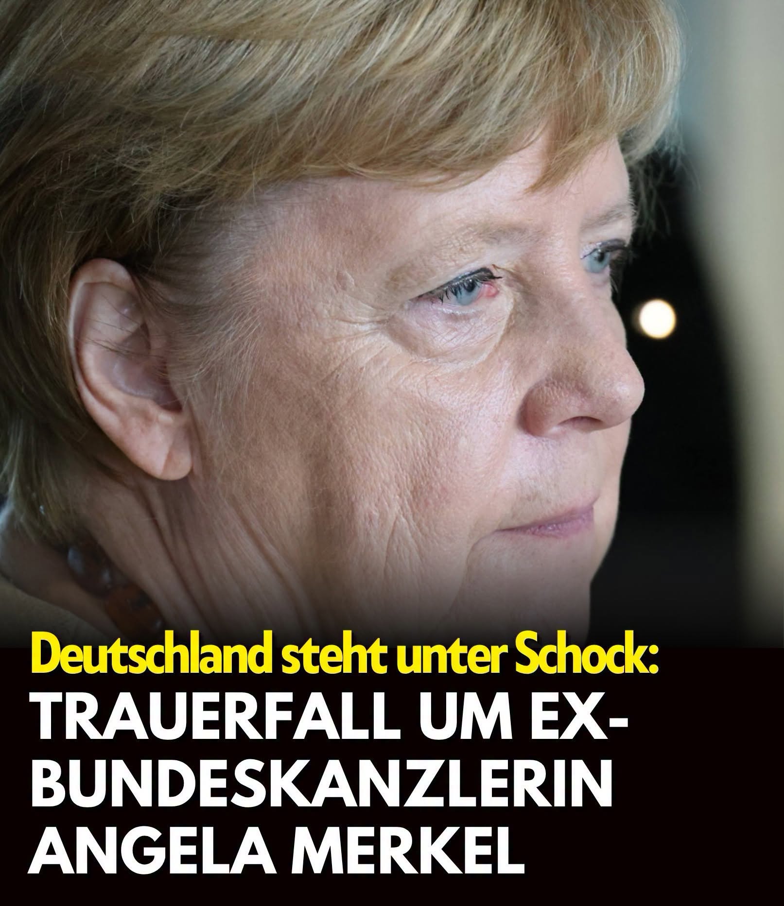 Erschütternd: Merkel muss einen Tod verkraften – denn er ist von uns gegangen.H - BuzzDay