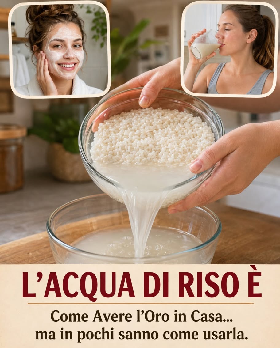 Acqua di riso: il rimedio naturale che molti buttano via senza sapere quanto possa essere prezioso. hyn - BuzzDay