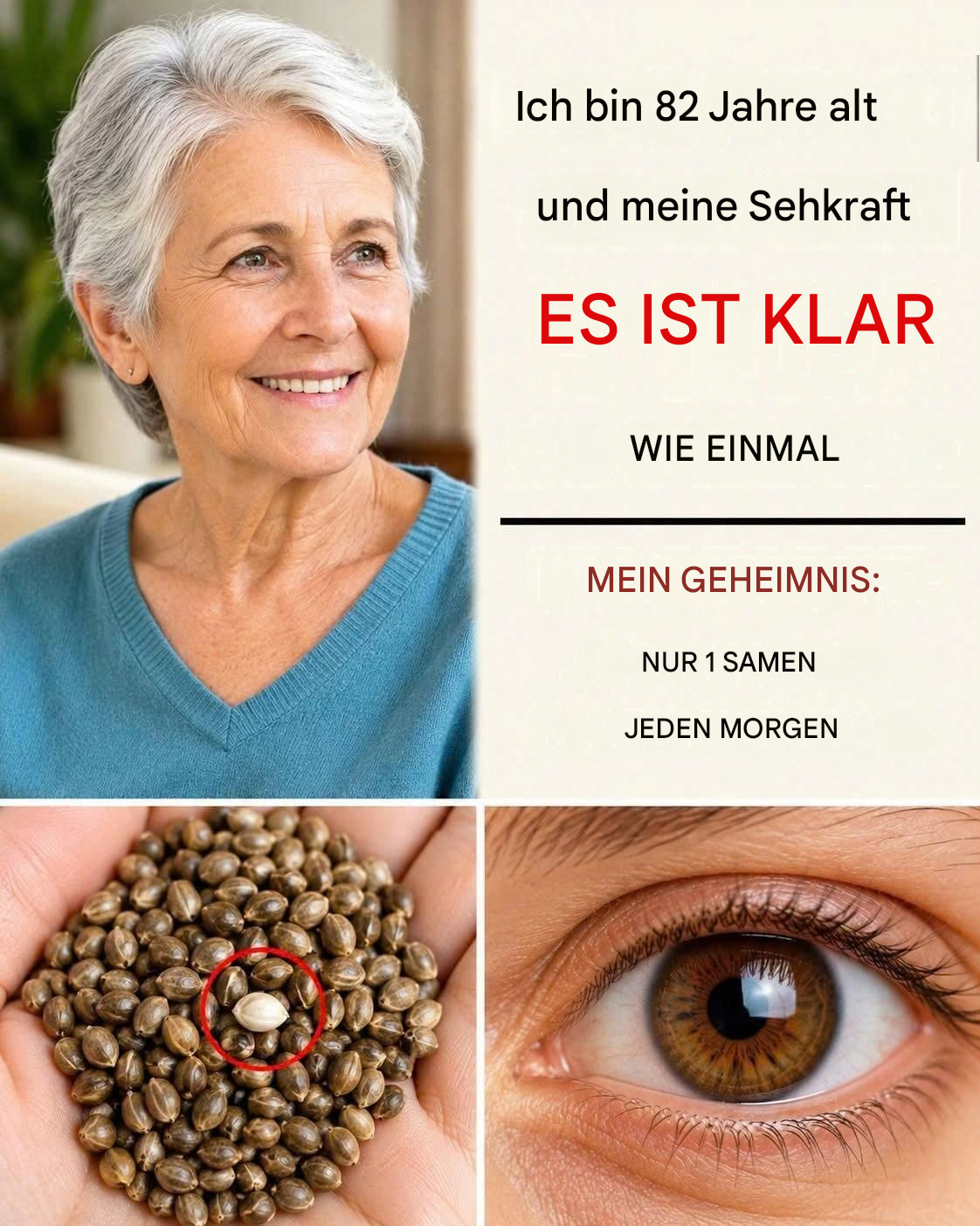 Könnten diese 3 Samen zum Frühstück die Sehkraft und das Gedächtnis im Alter unterstützen?.H - BuzzDay
