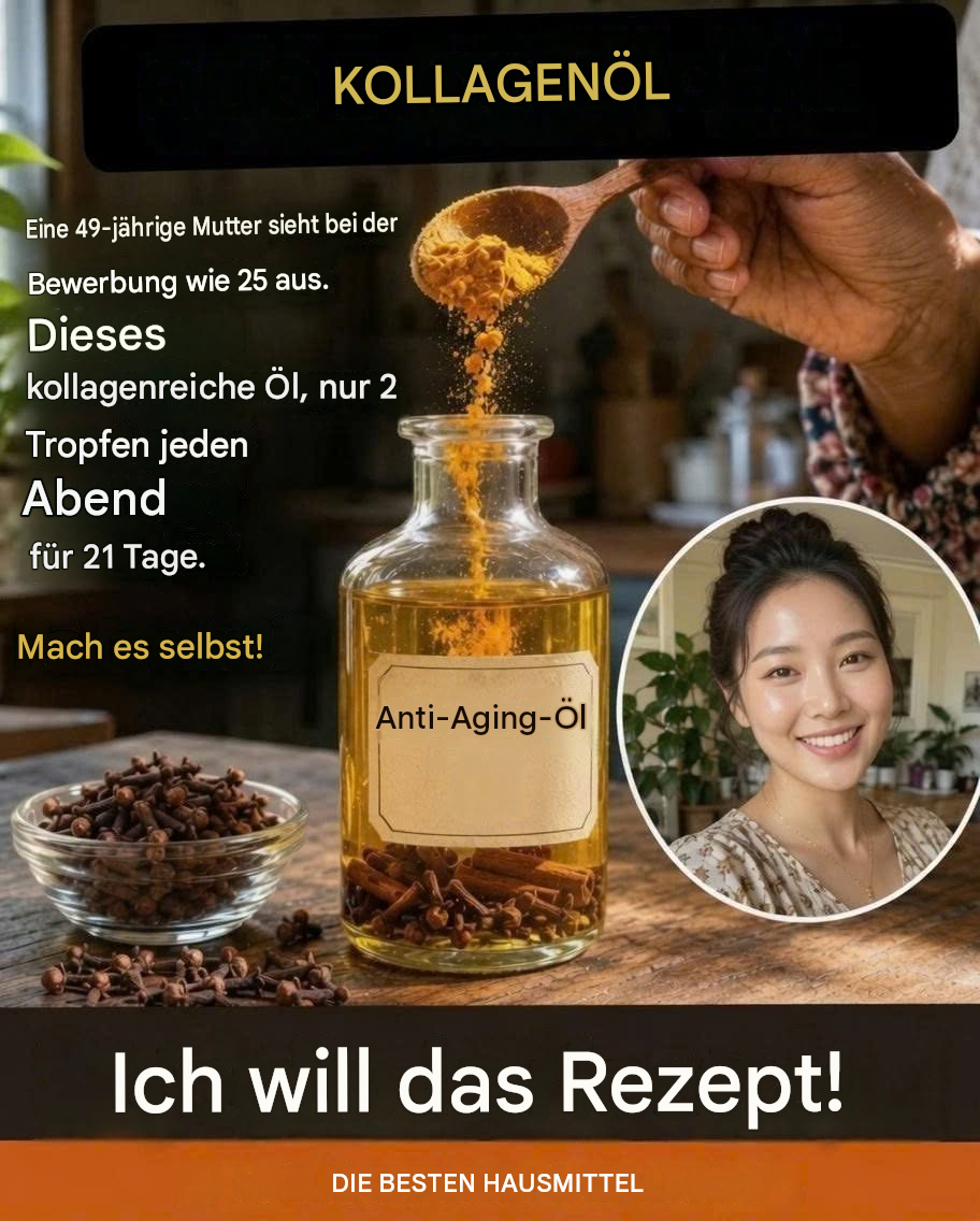 Ein einfaches, selbstgemachtes Öl zur Hautpflege: Hier finden Sie das vollständige Rezept.H - BuzzDay
