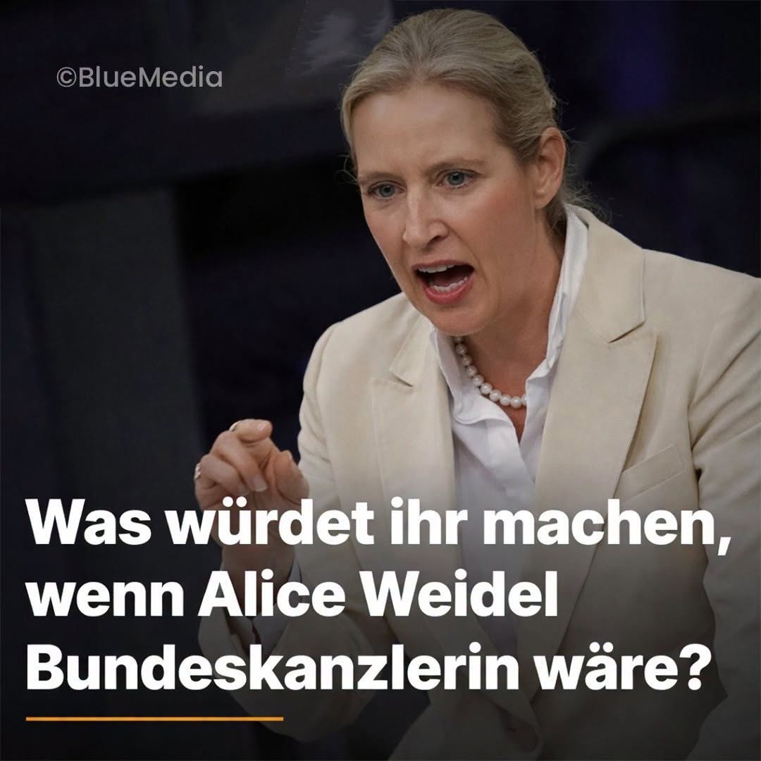 WAS WÄRE, WENN ALICE WEIDEL BUNDESKANZLERIN WÜRDE? – Das könnte sich in Deutschland ändern . hyn - BuzzDay