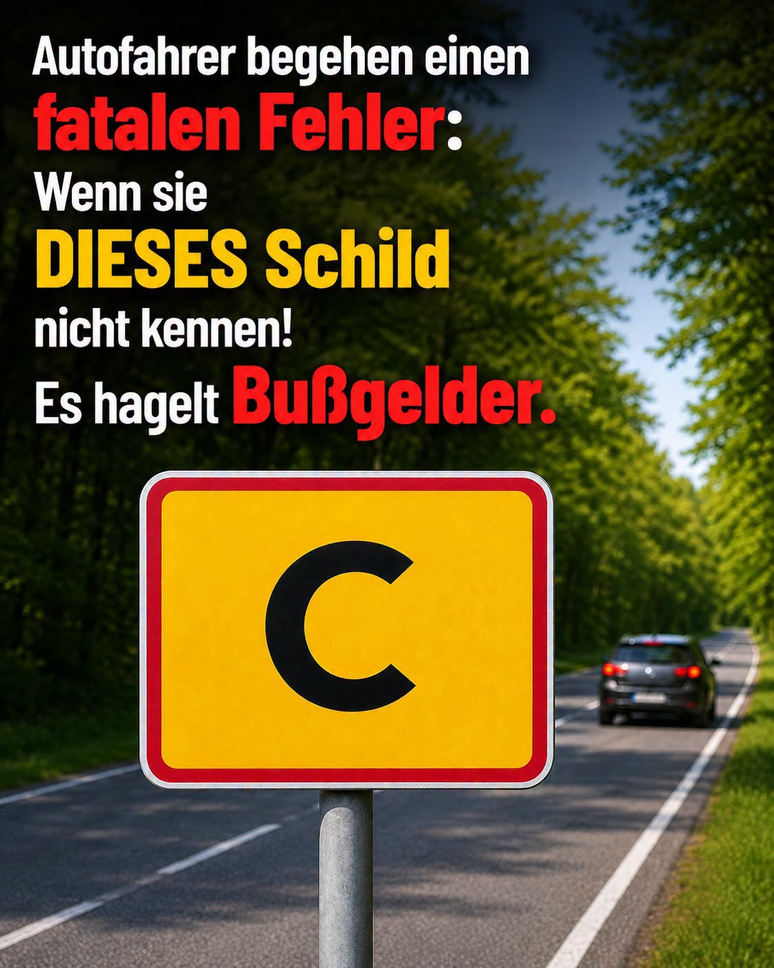 Dieses rätselhafte Verkehrsschild verwirrt tausende Autofahrer.H - BuzzDay