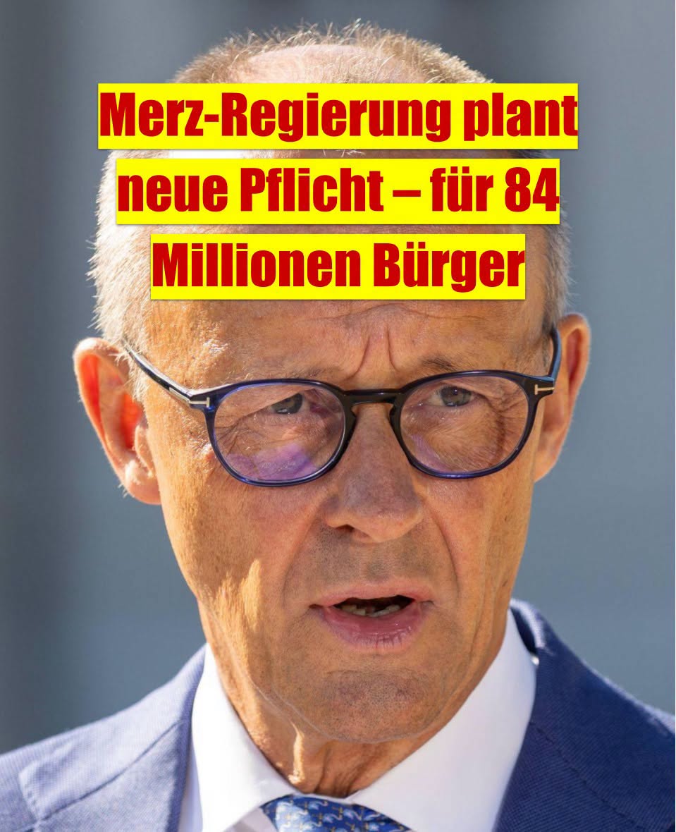 Merz plant neue Pflicht für 84 Millionen Bürger – das steckt dahinter.H - BuzzDay