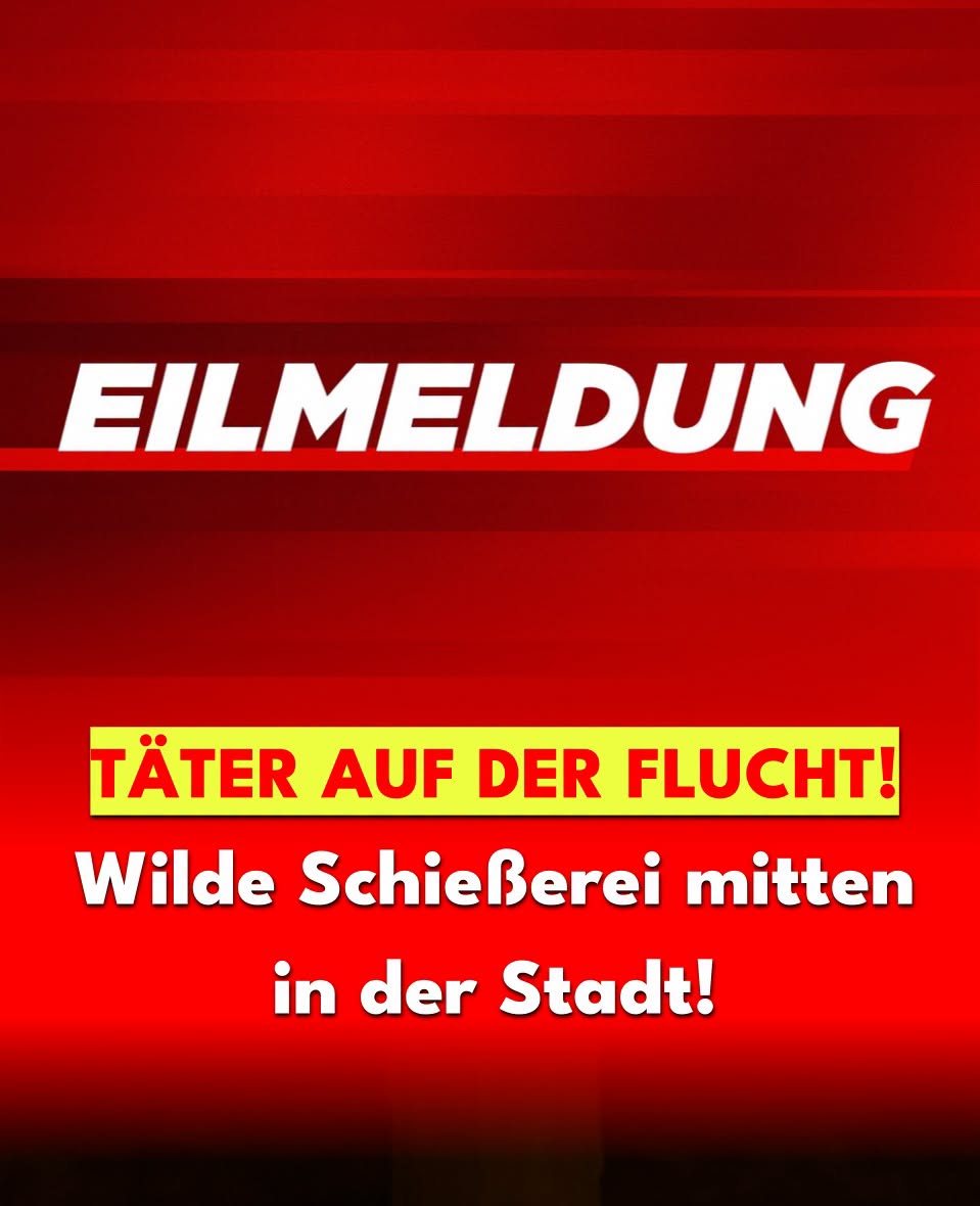 Wilde Schießerei in deutscher Großstadt: Tatort weiträumig abgesperrt – Polizei im Großeinsatz.H - BuzzDay