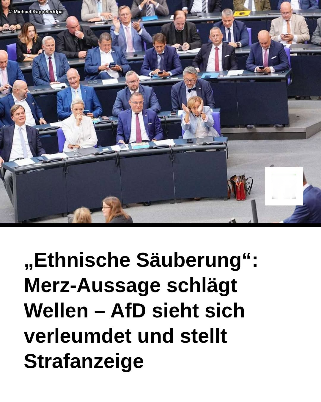 Ethnische Säuberung“: Brisante Kanzler-Aussage – AfD fühlt sich verleumdet und stellt Strafanzeige.H - BuzzDay