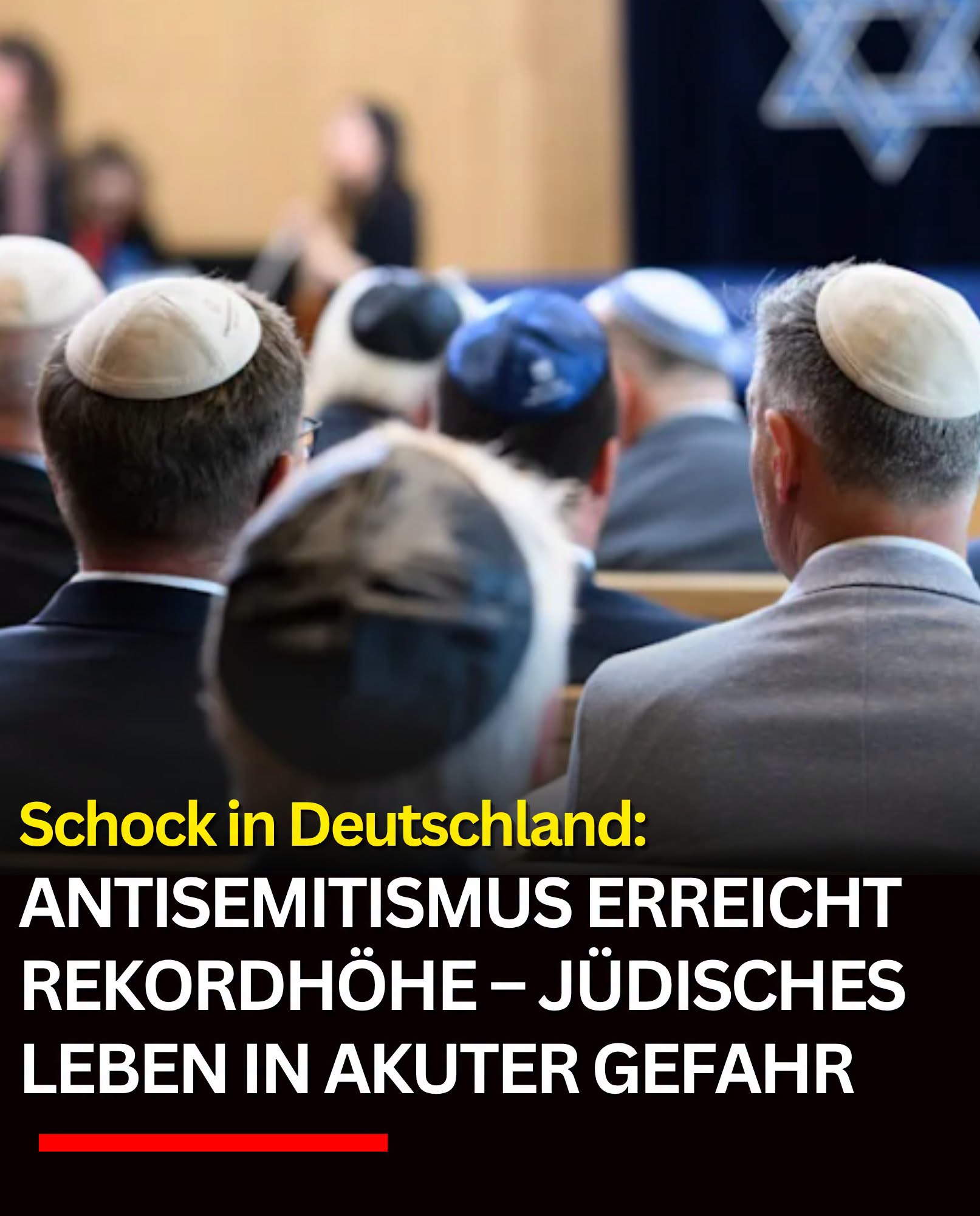 Schock in Deutschland: Antisemitismus erreicht Rekordhöhe – jüdisches Leben in akuter Gefahr.H - BuzzDay