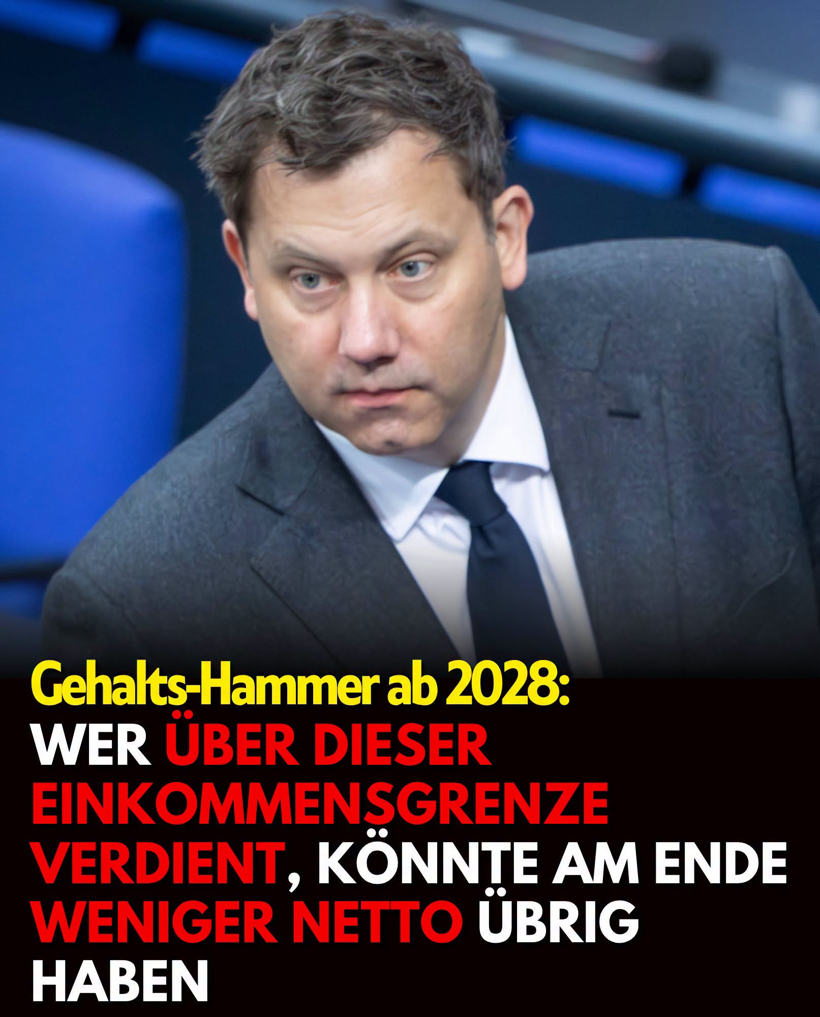 Schock-Rechnung: Wer über dem Bruttogehalt verdient, landet 2028 im Minus!.H - BuzzDay