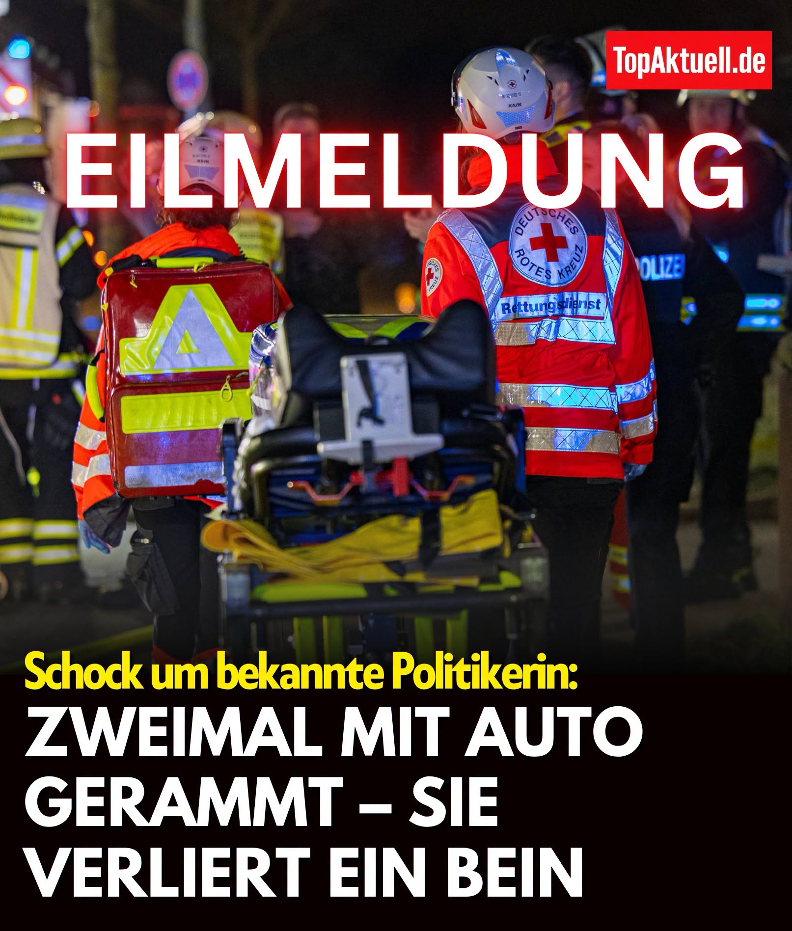 Zweimal mit Auto gerammt: Bekannte Politikerin verliert ein Bein!.H - BuzzDay
