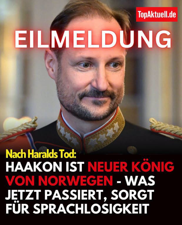 Nach Haralds Tod: Haakon ist neuer König von Norwegen – was jetzt passiert, sorgt für Sprachlosigkeit.H - BuzzDay